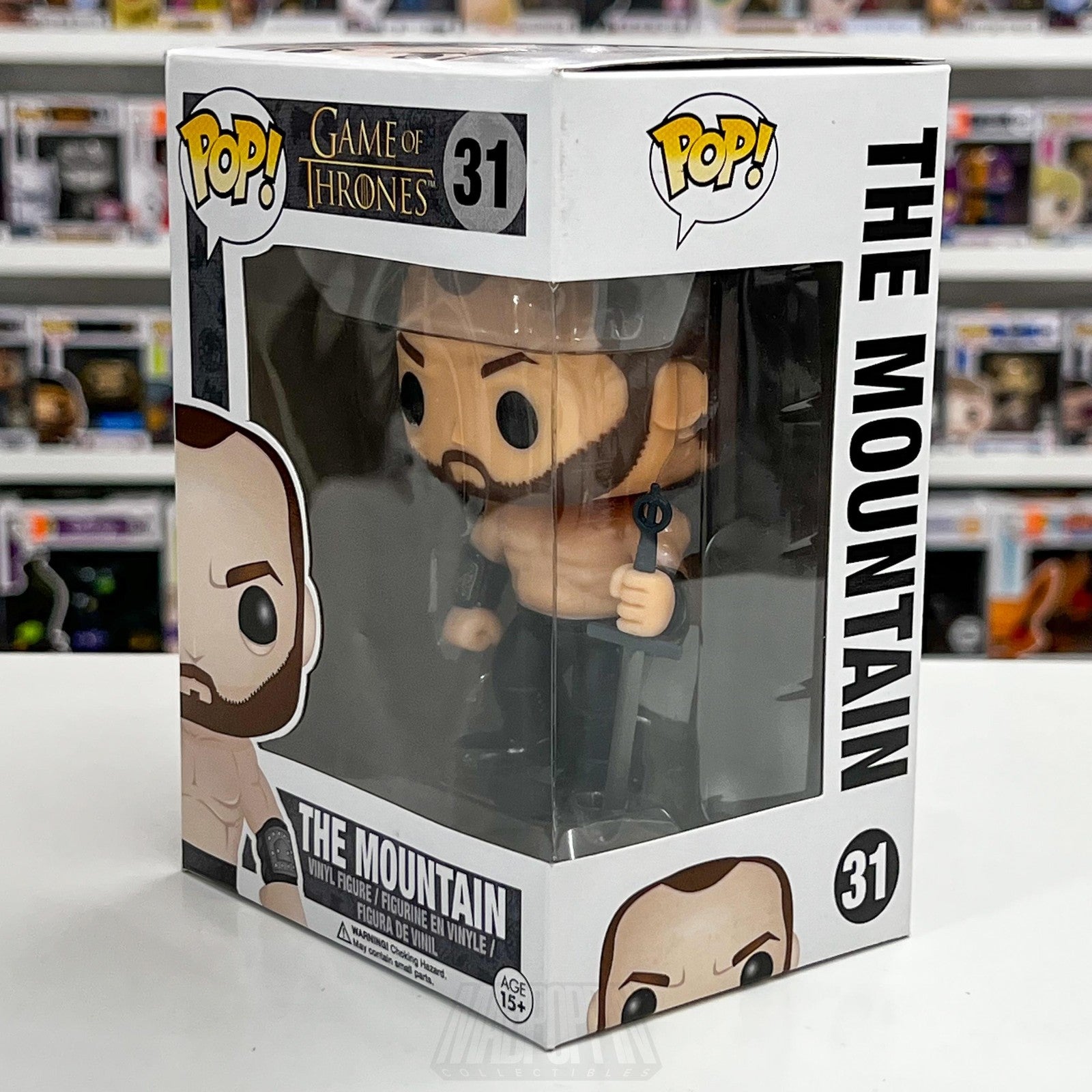 Funko Pop Game of Thrones The Mountain #31 Vinyl Figure HBO Edition Five Boxed1