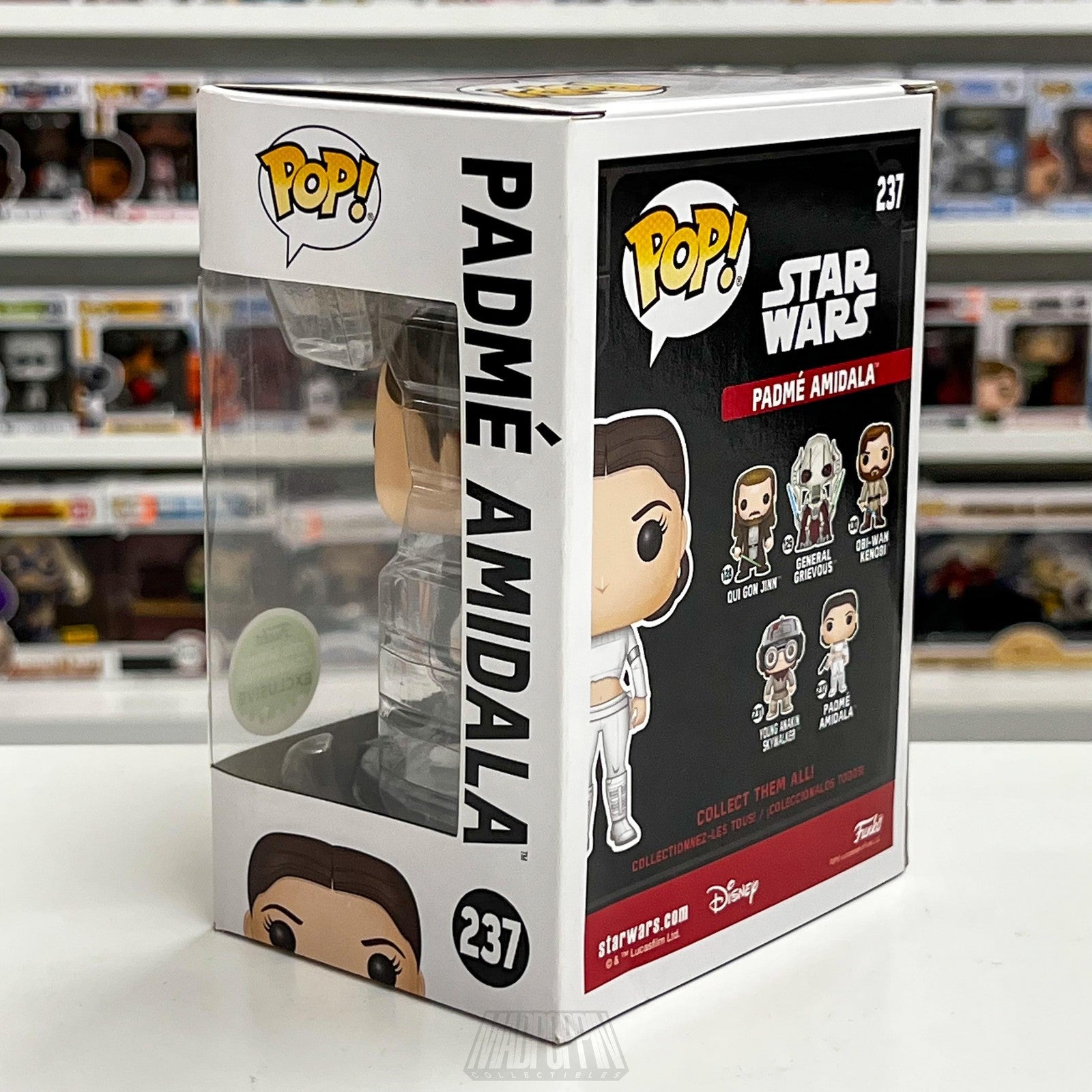 Funko Pop Star Wars Padmé Amidala Geonosis 237 Spring Convention 2018 Figure