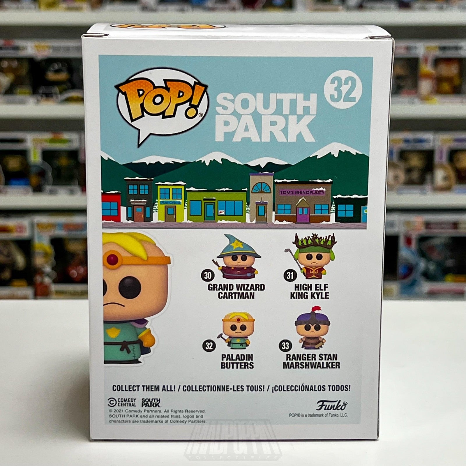 Funko Pop Animation TV South Park Paladin Butters 32 Vinyl Figure Television Toy