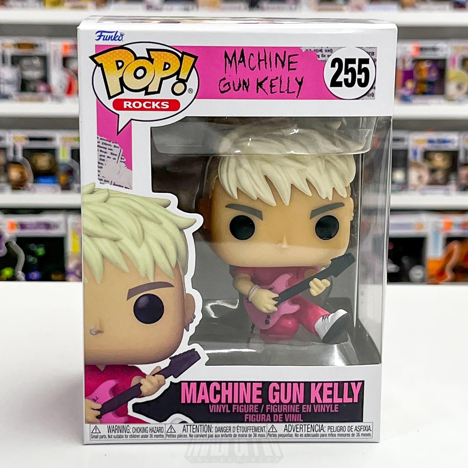 Funko Pop Rocks Machine Gun Kelly 255 MGK Vinyl Figure Hip Hop Rap Punk Alt NIB0
