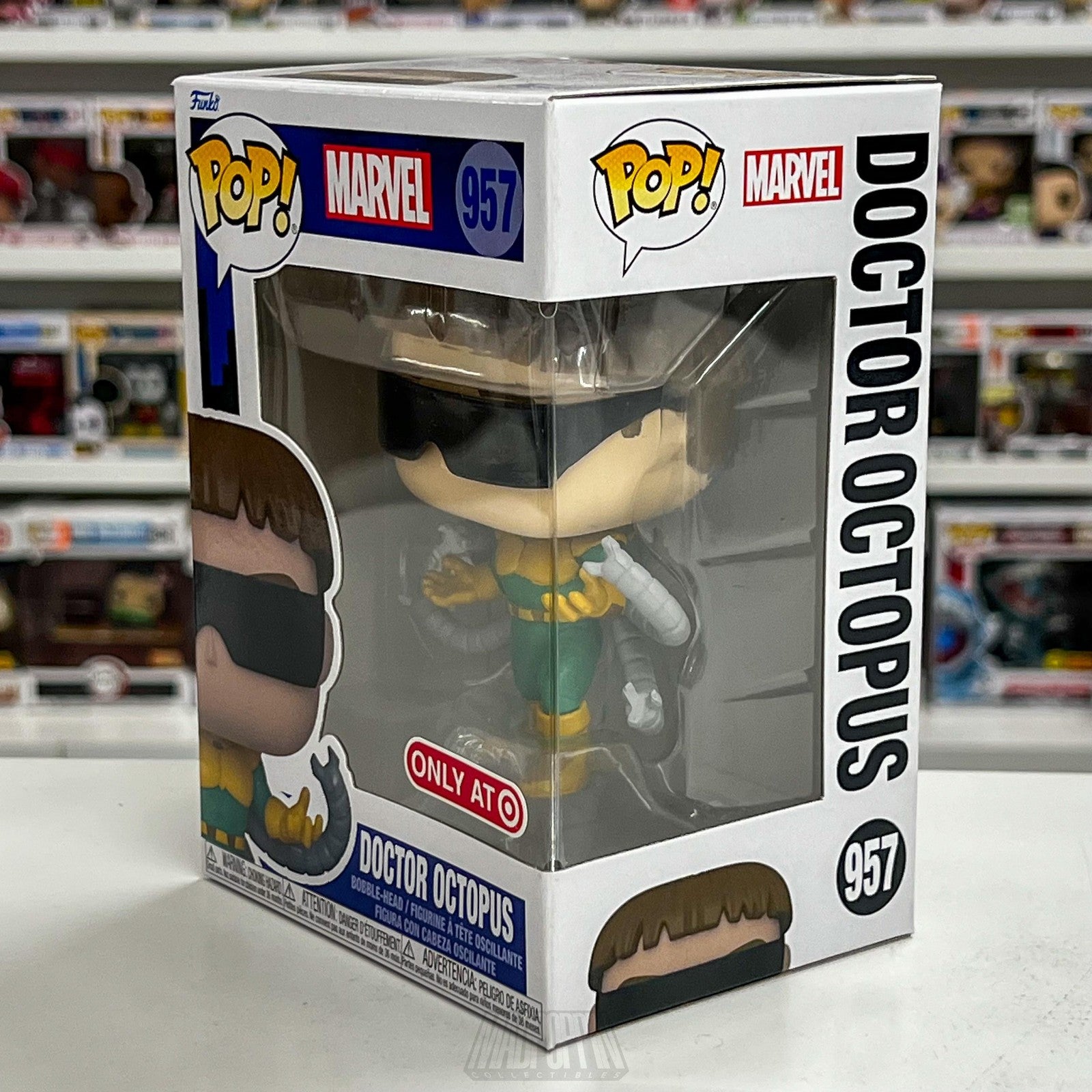 Funko Pop Marvel Doctor Octopus 957 Spider-Man Target Exclusive Vinyl Figure New