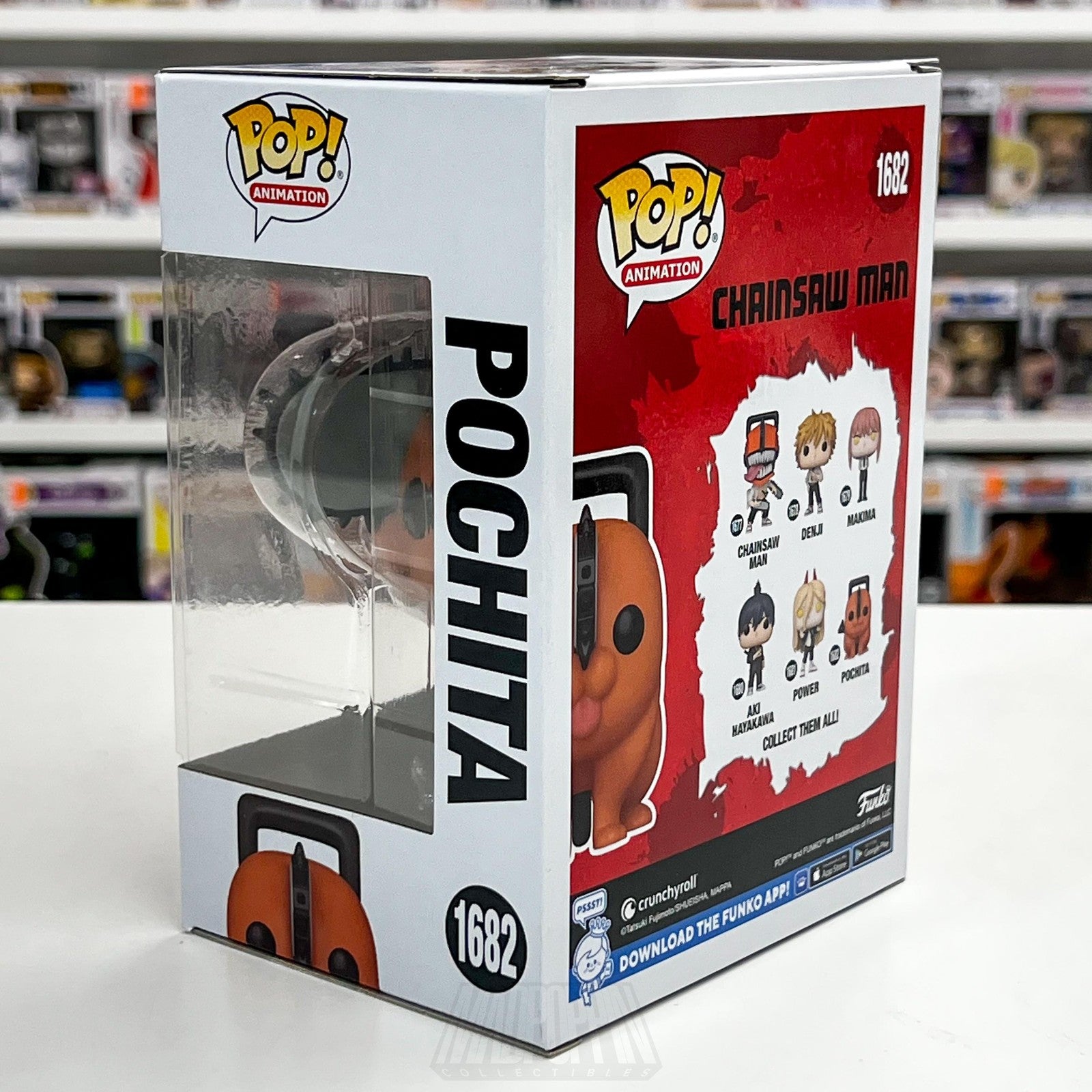 Funko Pop! Animation Chainsaw Man Pochita 1682 Vinyl Figure Anime Collectible2