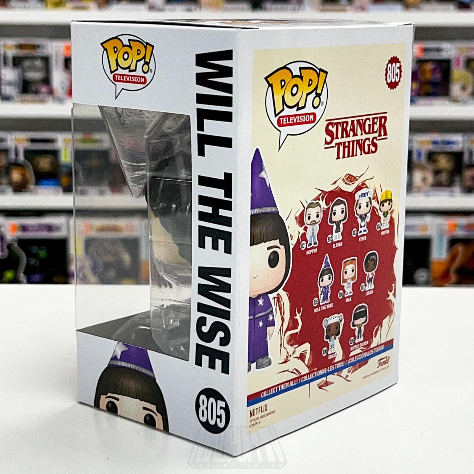 Funko Pop Television Stranger Things Will The Wise 805 Vinyl Figure Netflix2