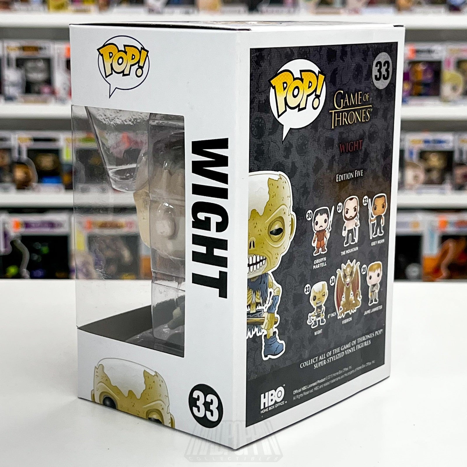 Funko Pop Game of Thrones Wight #33 Vinyl Figure Edition 5 HBO 2015 Collectible2