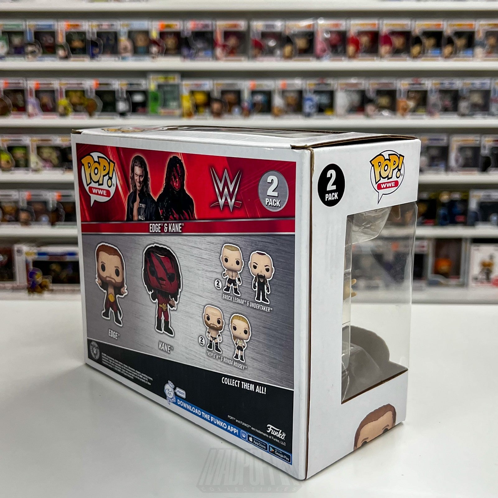 Funko Pop WWE Edge & Kane Targetcon Exclusive 2 Pack Wrestling Vinyl Figure4