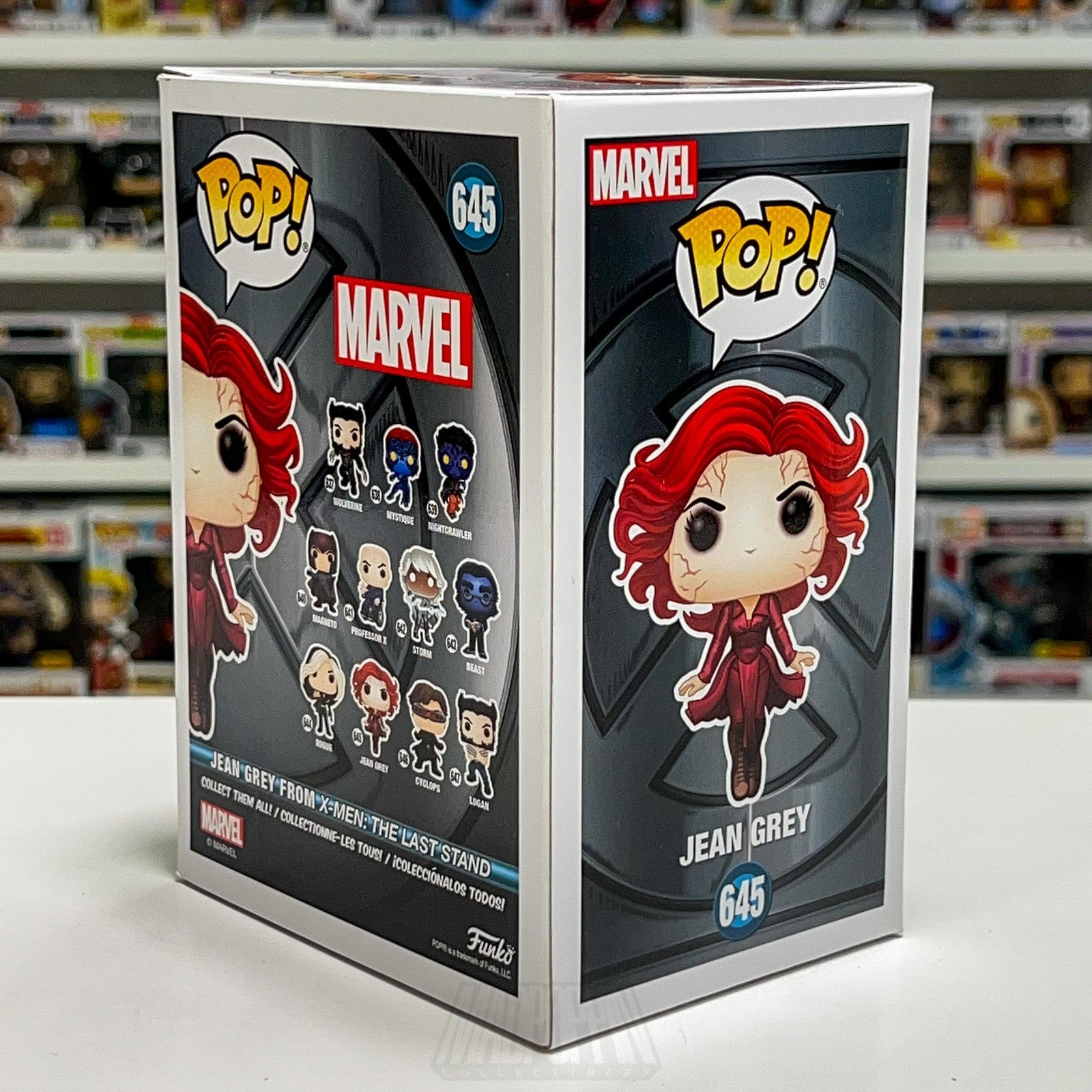 Funko Pop Marvel Jean Grey 645 X-Men Last Stand Mutant Glow Target BobbleHead