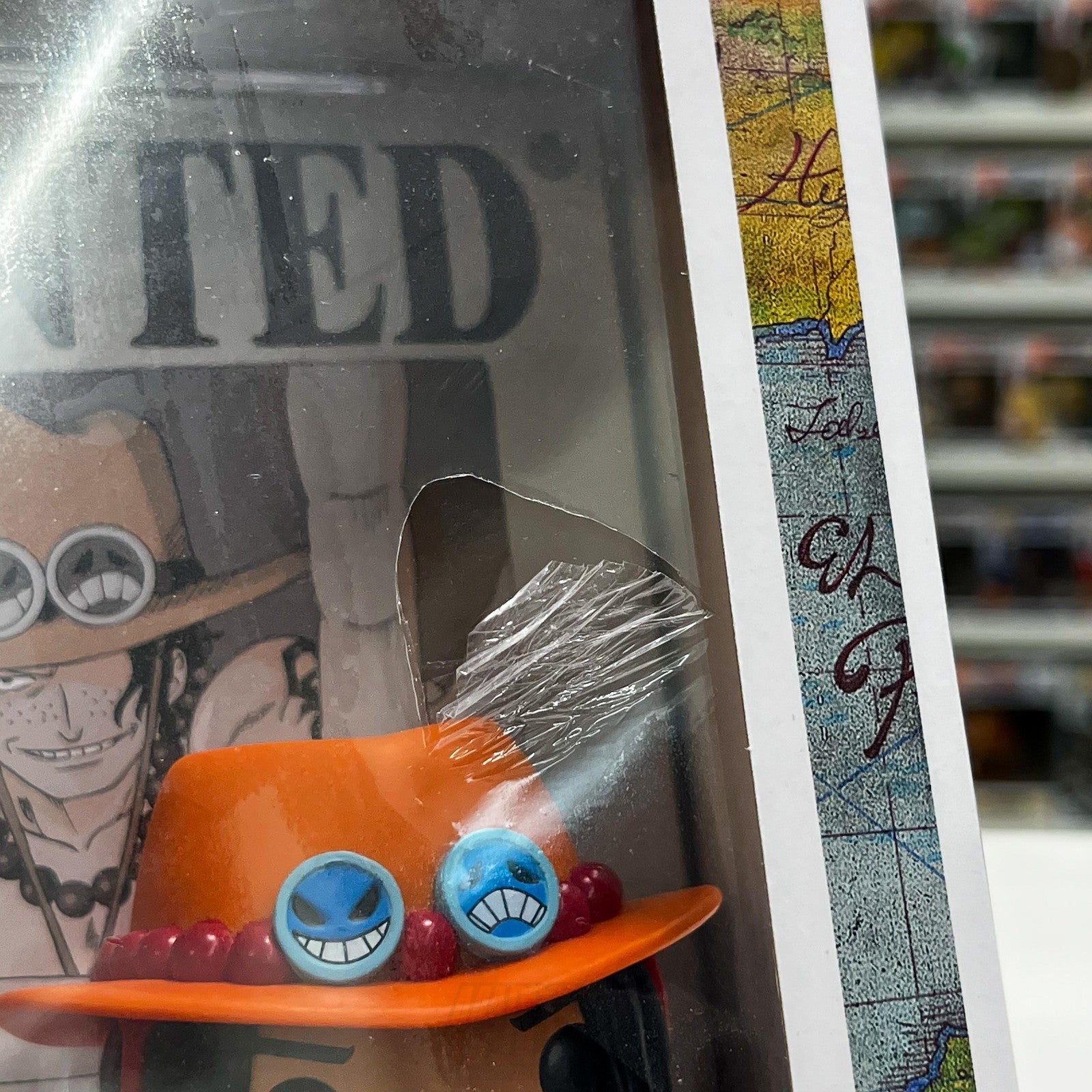 Funko Pop One Piece Anime Portgas D. Ace 1291 Hot Topic Exclusive Vinyl Figure