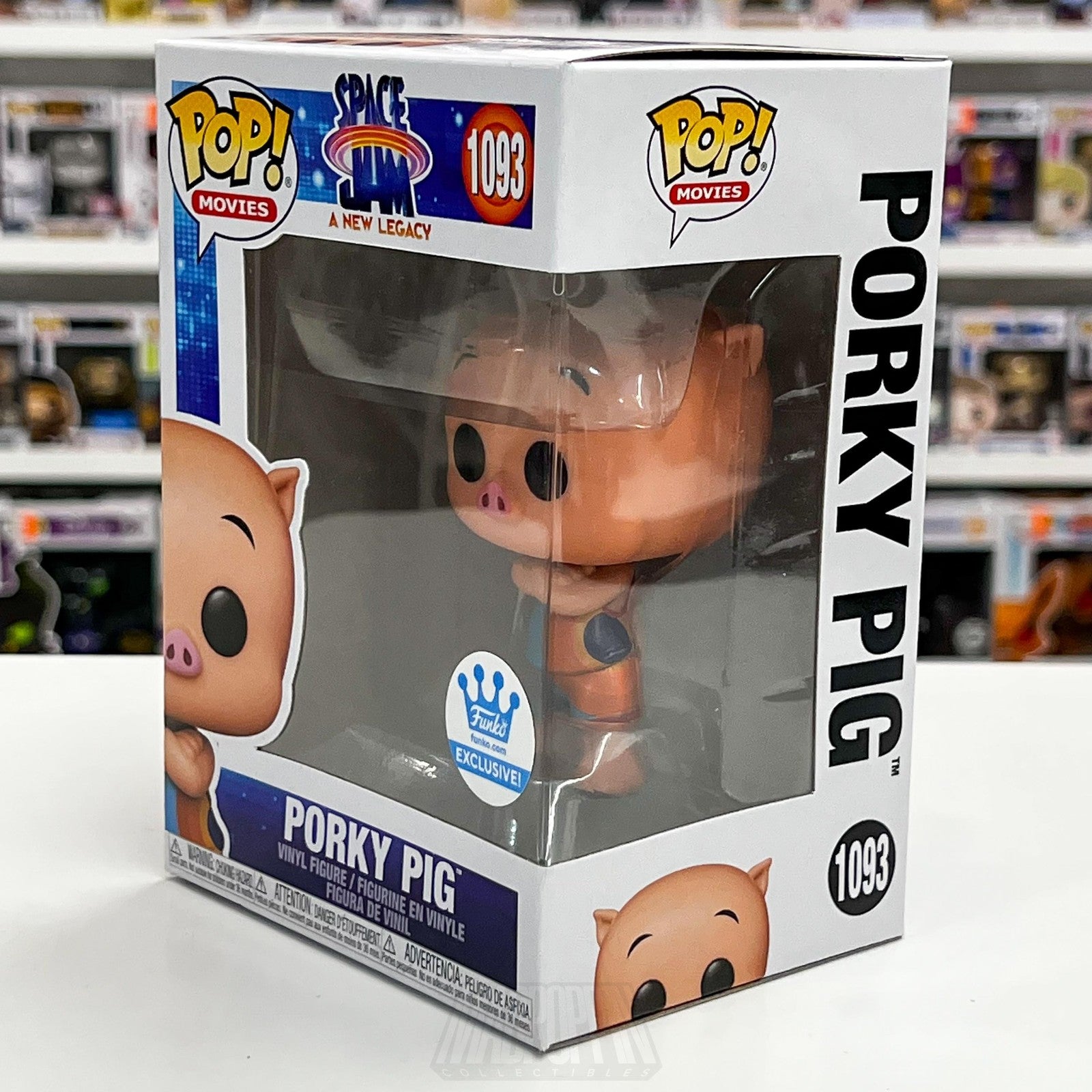 Funko Pop Movies Space Jam A New Legacy Porky Pig #1093 Vinyl Figure Exclusive1