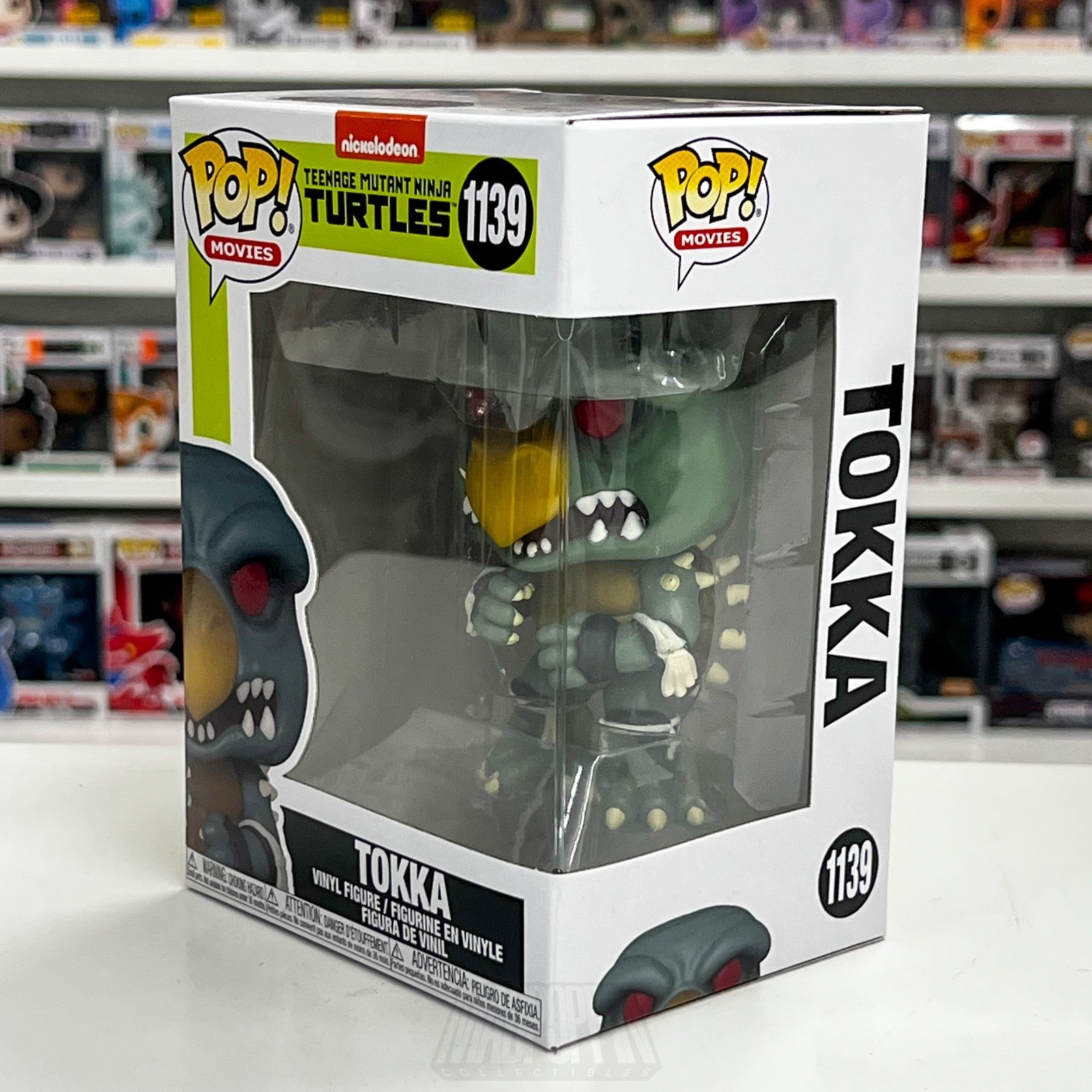 Funko Pop Movies Nickelodeon Teenage Mutant Ninja Turtles TMNT Tokka 1139 Figure1