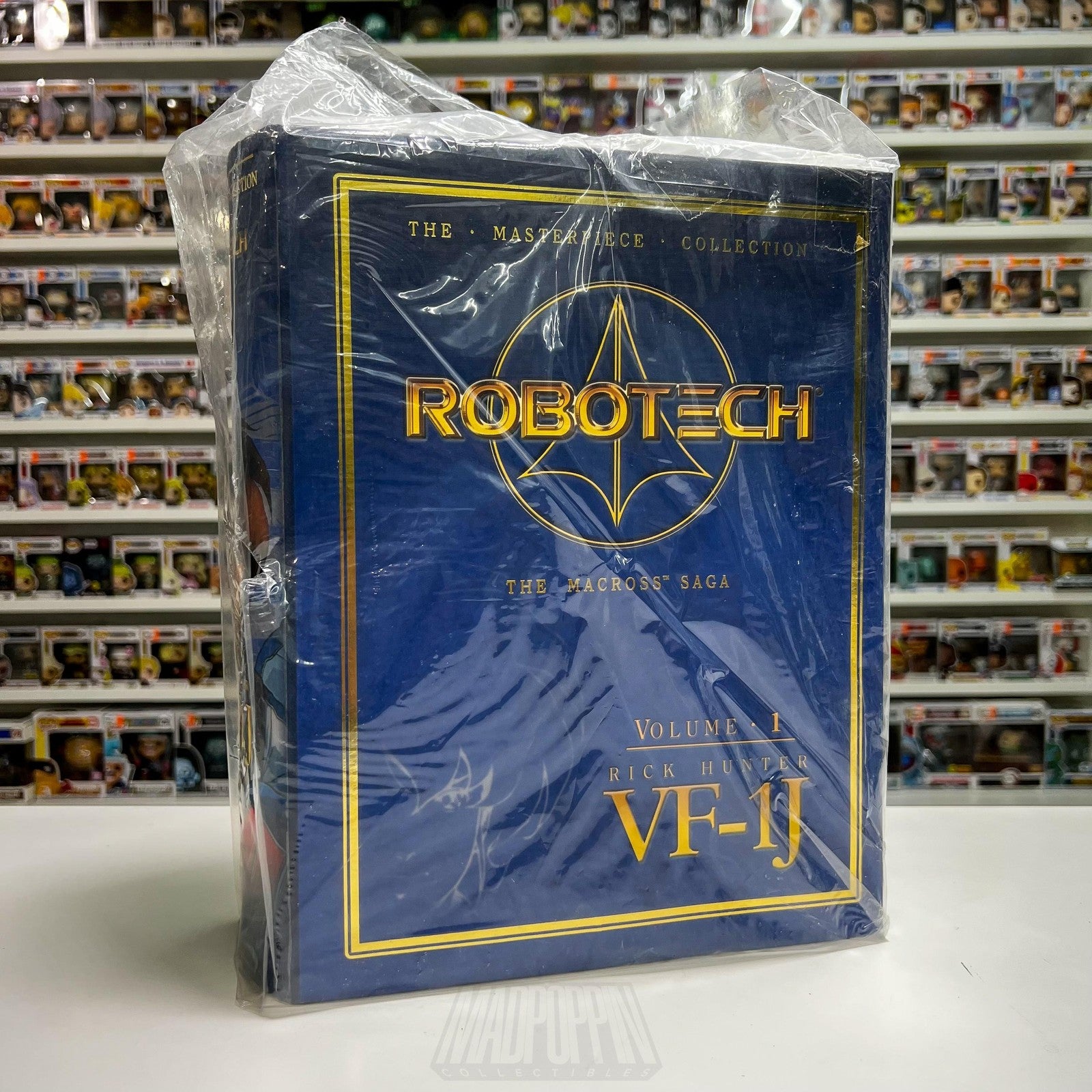 Robotech Macross Saga Masterpiece Vol 1 Rick Hunter VF-1J Toynami Vintage RARE