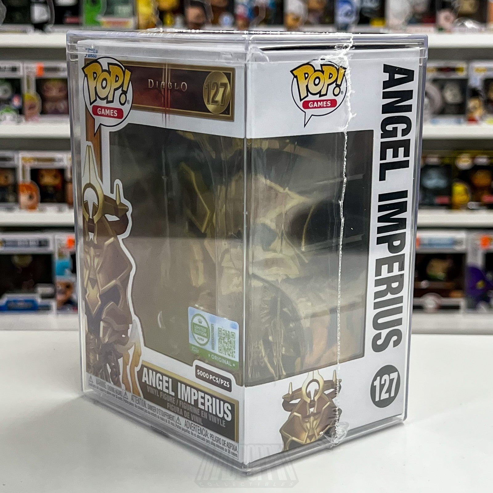 Funko Pop Games Diablo III Angel Imperius 127 Ultra Exclusive 5000 PCS Figure1