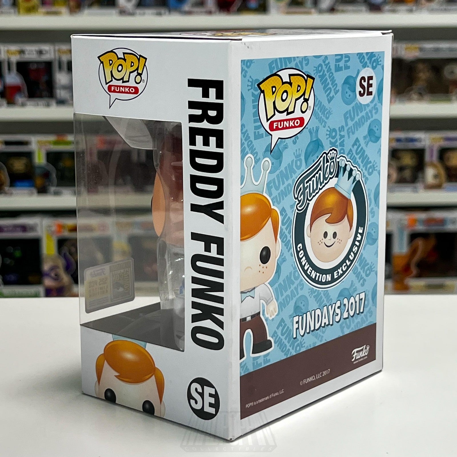 Funko Pop Freddy as MMPR Blue Ranger SE Fundays 2017 SDCC 525 Pcs Exclusive Toy