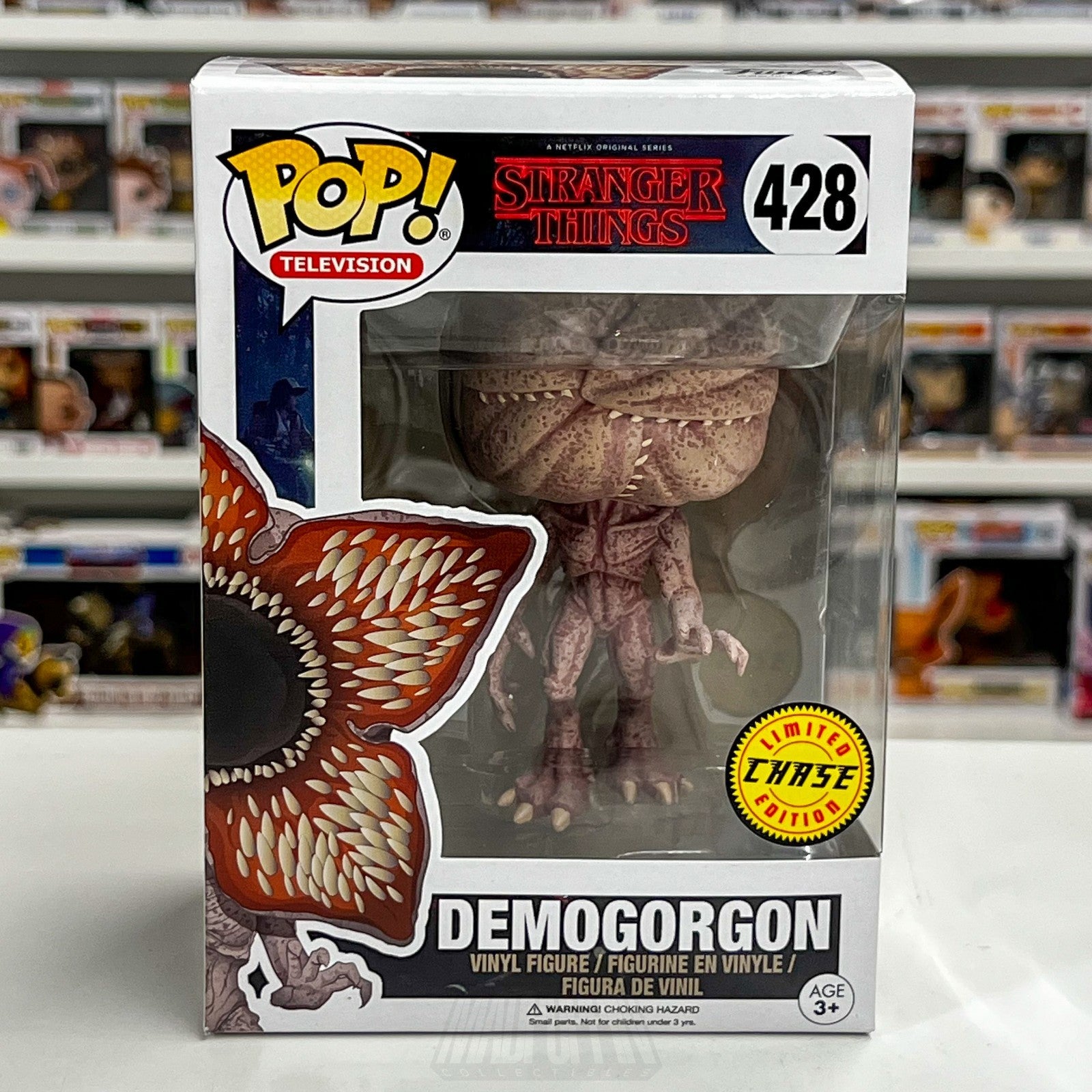 Funko Pop Television Stranger Things Demogorgon Closed Mouth Chase 428