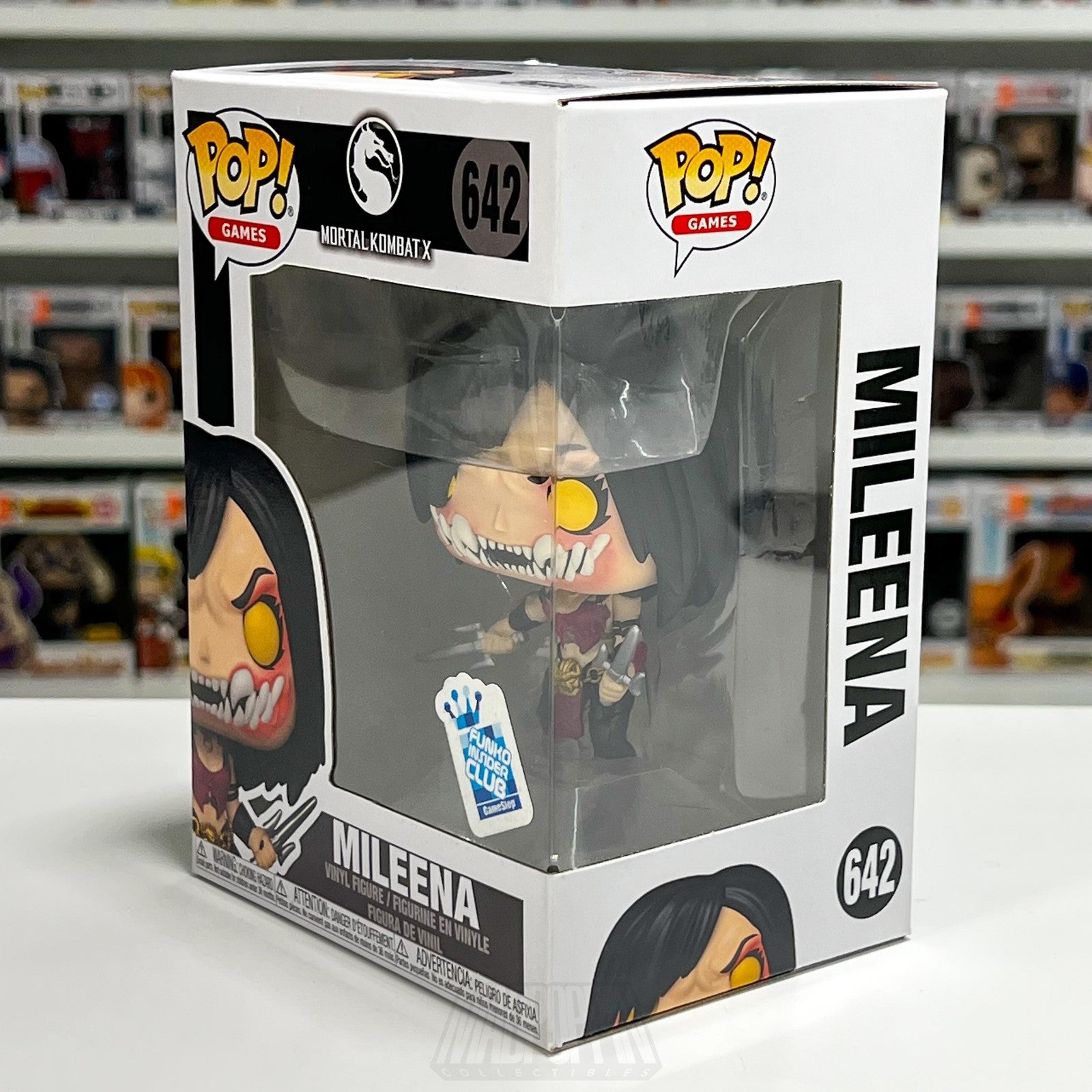 Funko Pop Video Games Mortal Kombat X Mileena 642 Vinyl Figure Funko Club Toy