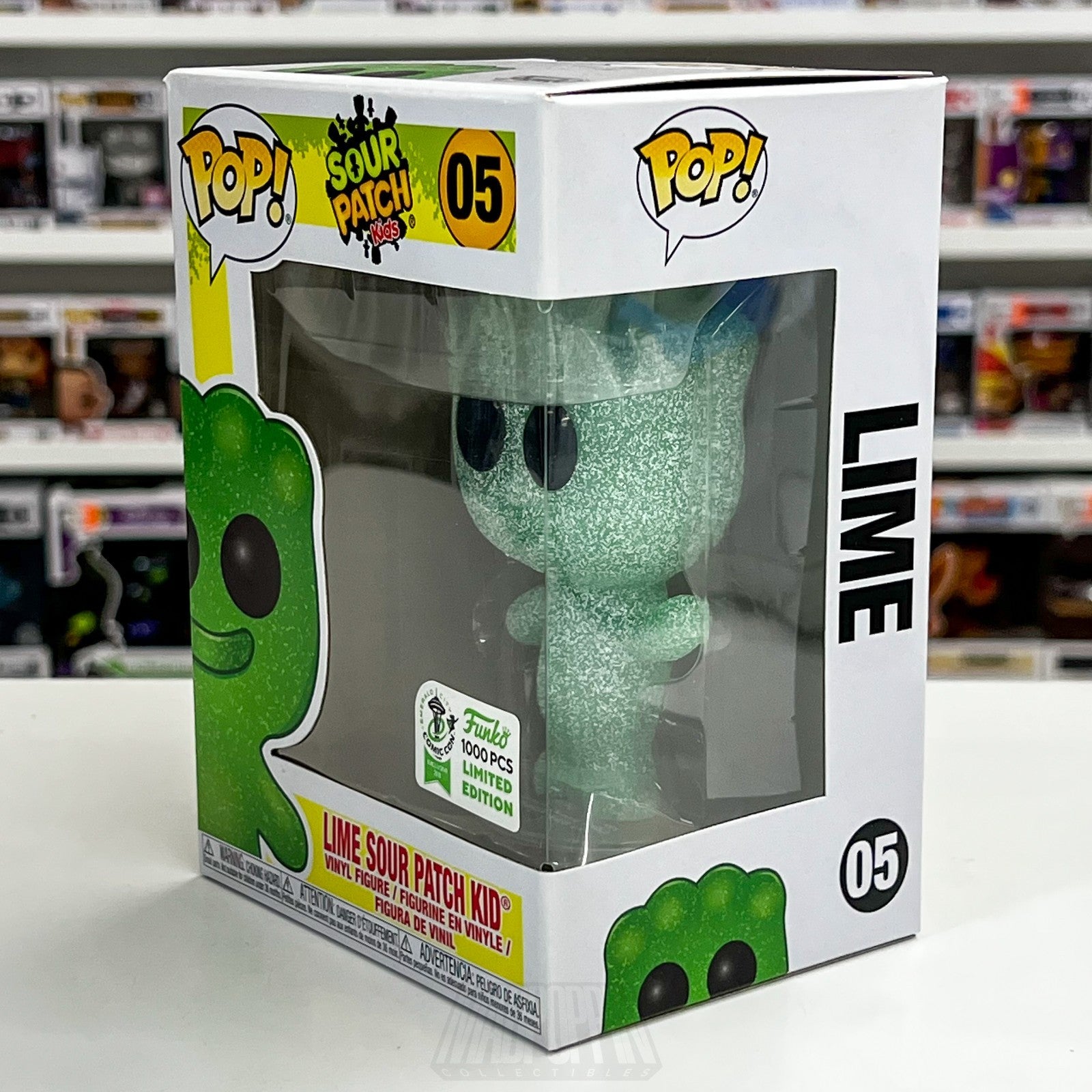 Funko Pop Lime Sour Patch Kid 05 ECCC 2024 Emerald City Comic Con 1000 PCS Candy1