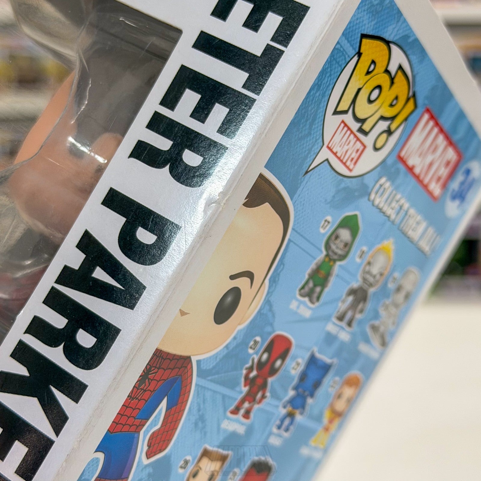 Funko Pop Marvel Peter Parker Spider-Man Comikaze Exclusive 34 Toy Vinyl Figure9