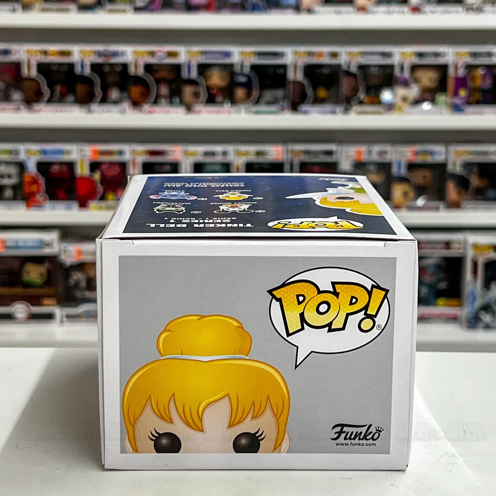 Funko Pop Disney Tinker Bell #10 Series 1 Vinyl Figure with Box Peter Pan Fairy