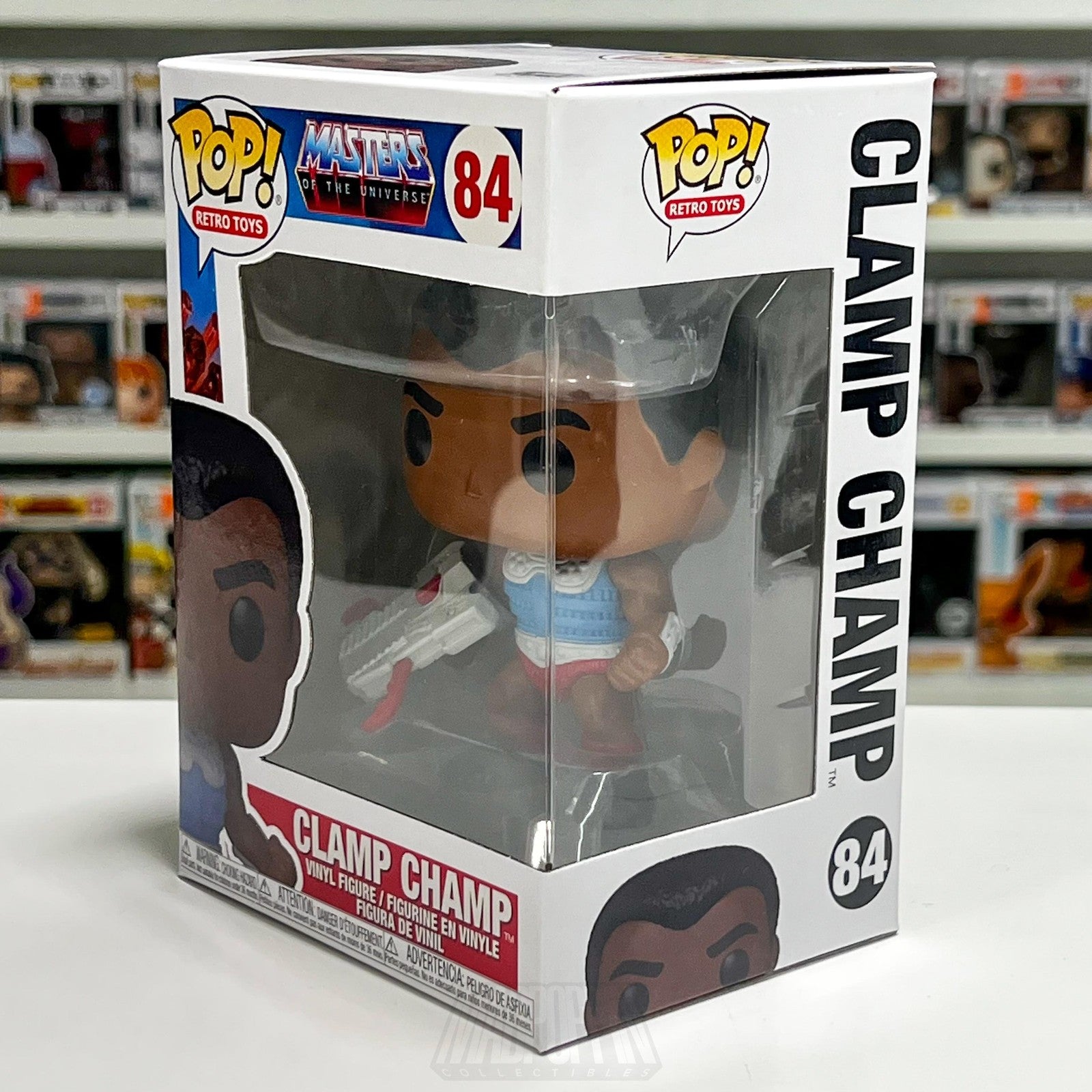 Funko Pop Retro Toys Masters of the Universe MOTU Clamp Champ 84 Vinyl Figure