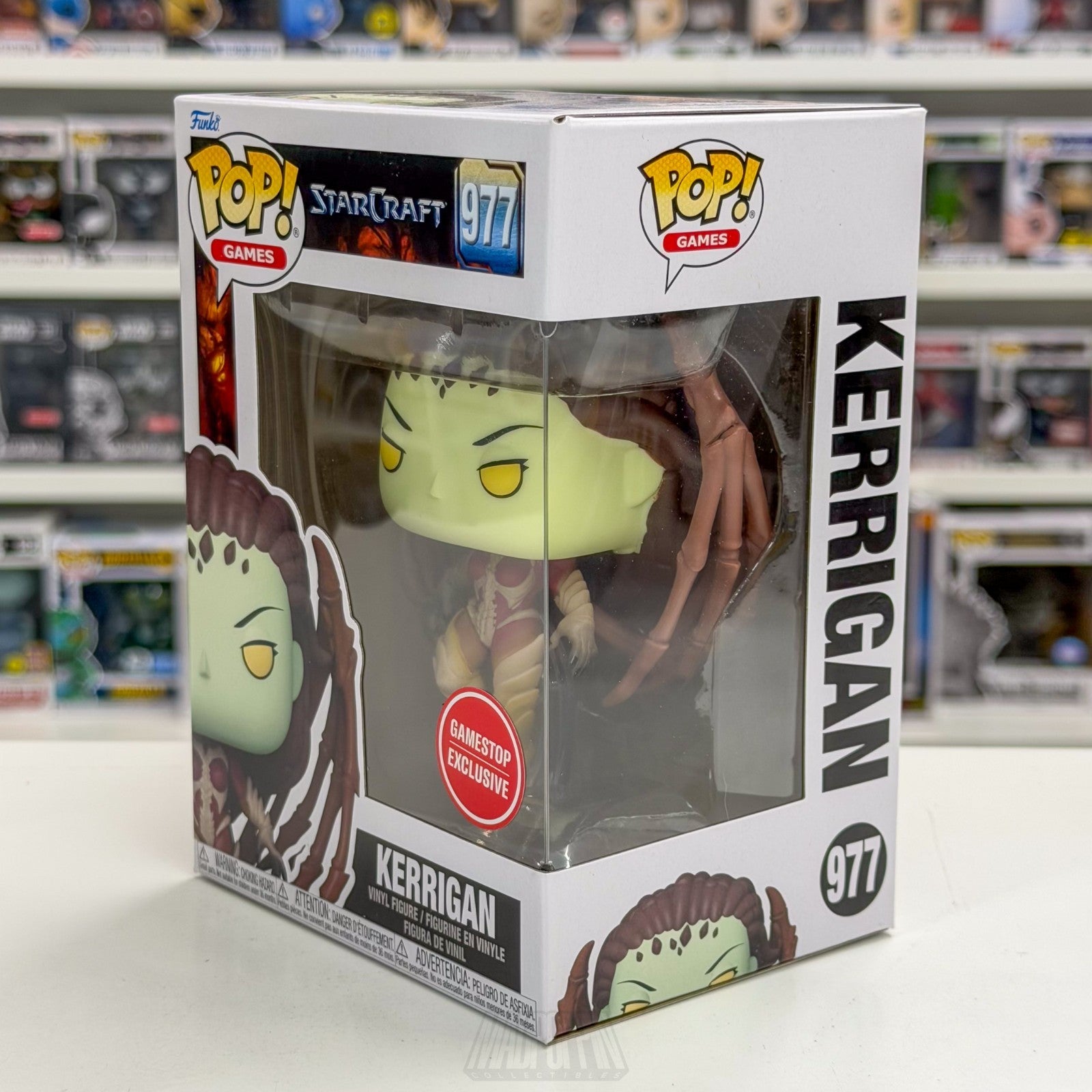 Funko Pop Video Games Starcraft Kerrigan GameStop 977 Blizzard Toy Vinyl Figure1