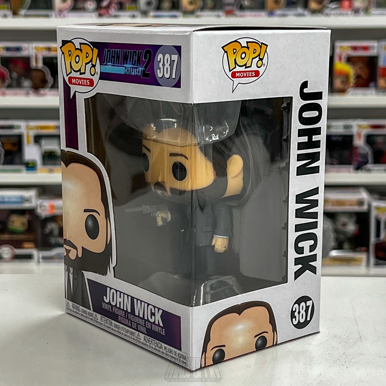 Funko Pop Movies John Wick Chapter 2 #387 Vinyl Figure New In Box Collectible1