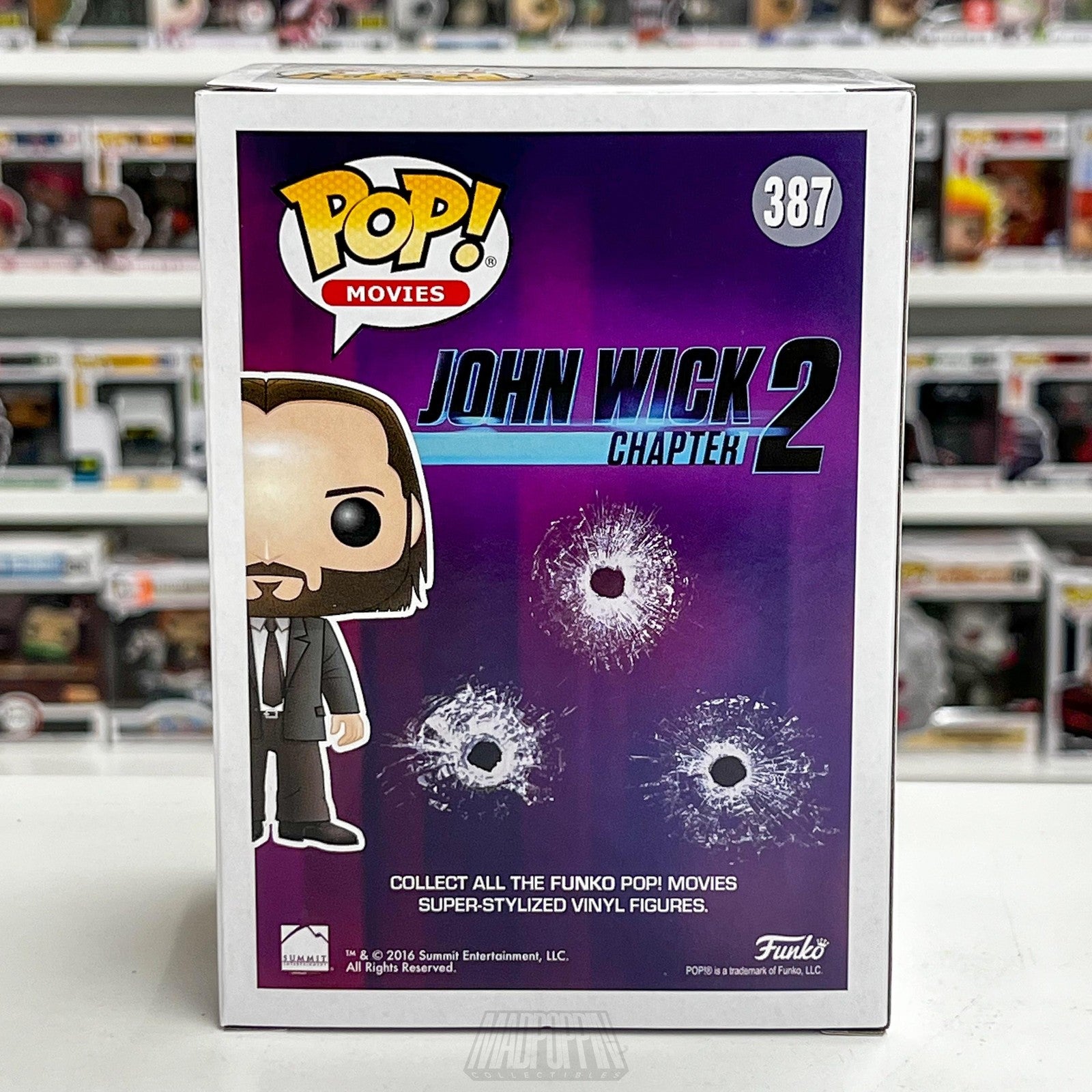 Funko Pop Movies John Wick Chapter 2 #387 Vinyl Figure New In Box Collectible3