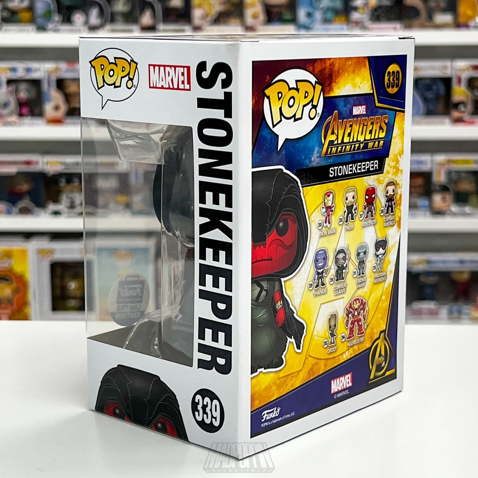 Funko Pop Marvel Stonekeeper 339 Avengers Infinity War Limited Edition Vinyl Fig