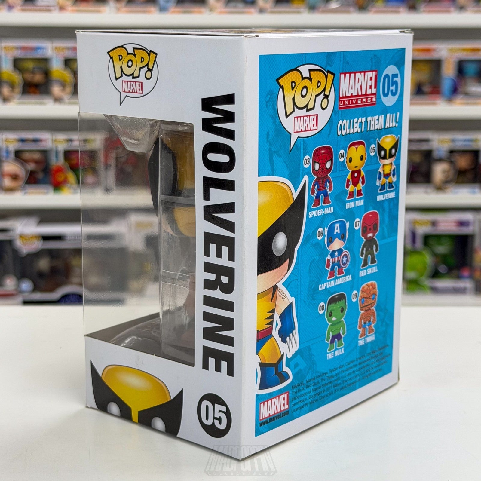 Funko Pop Marvel Universe Wolverine Brown Suit 05 X-Men Mutant Toy Vinyl Figure2