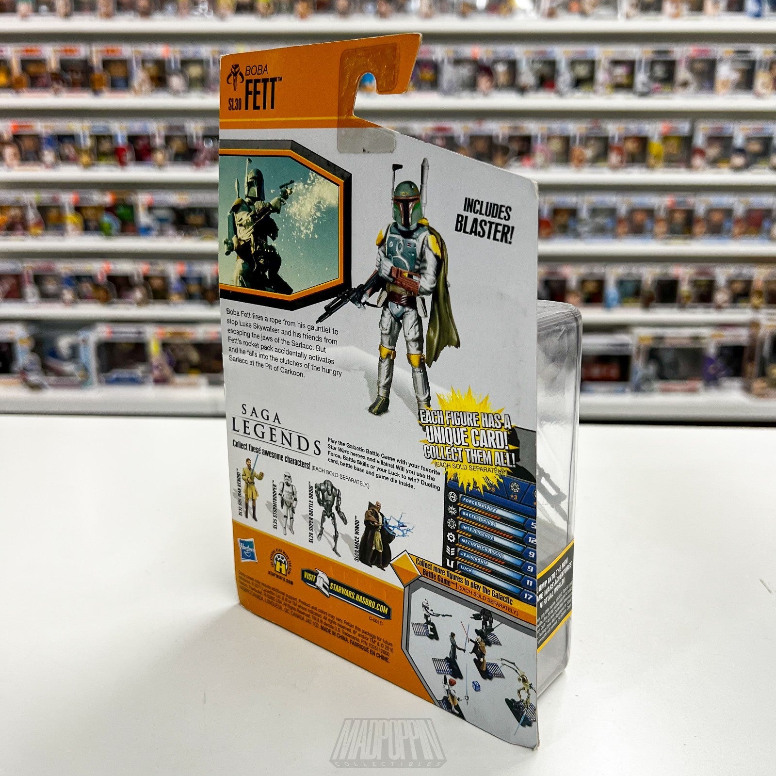 Star Wars Saga Legends Boba Fett SL30 Action Figure 2011 Hasbro Sealed Galactic