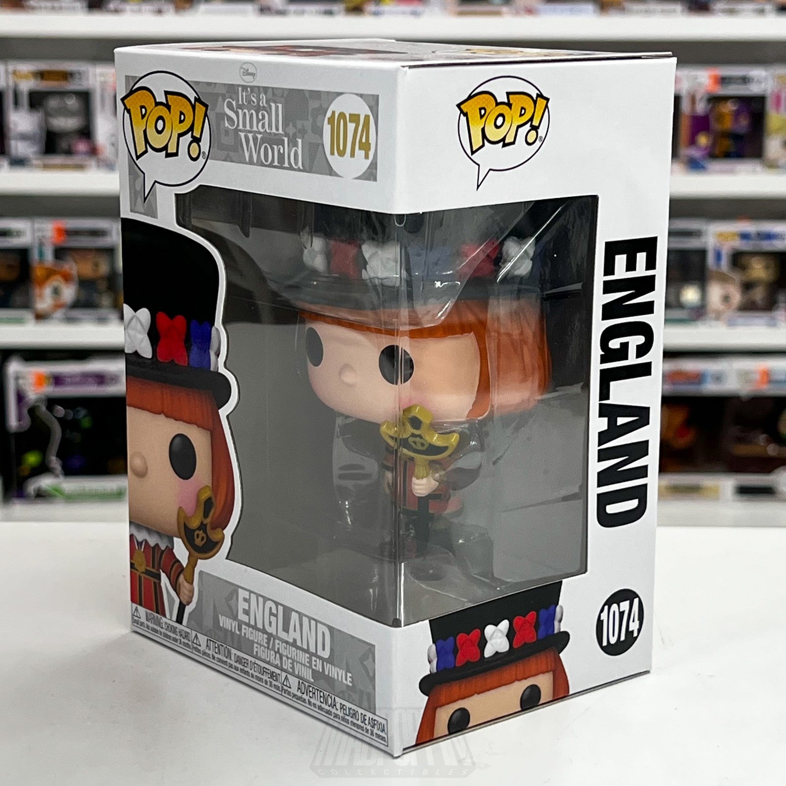 Funko Pop Disney It's A Small World England 1074 Fantasyland Ride Vinyl Figure1
