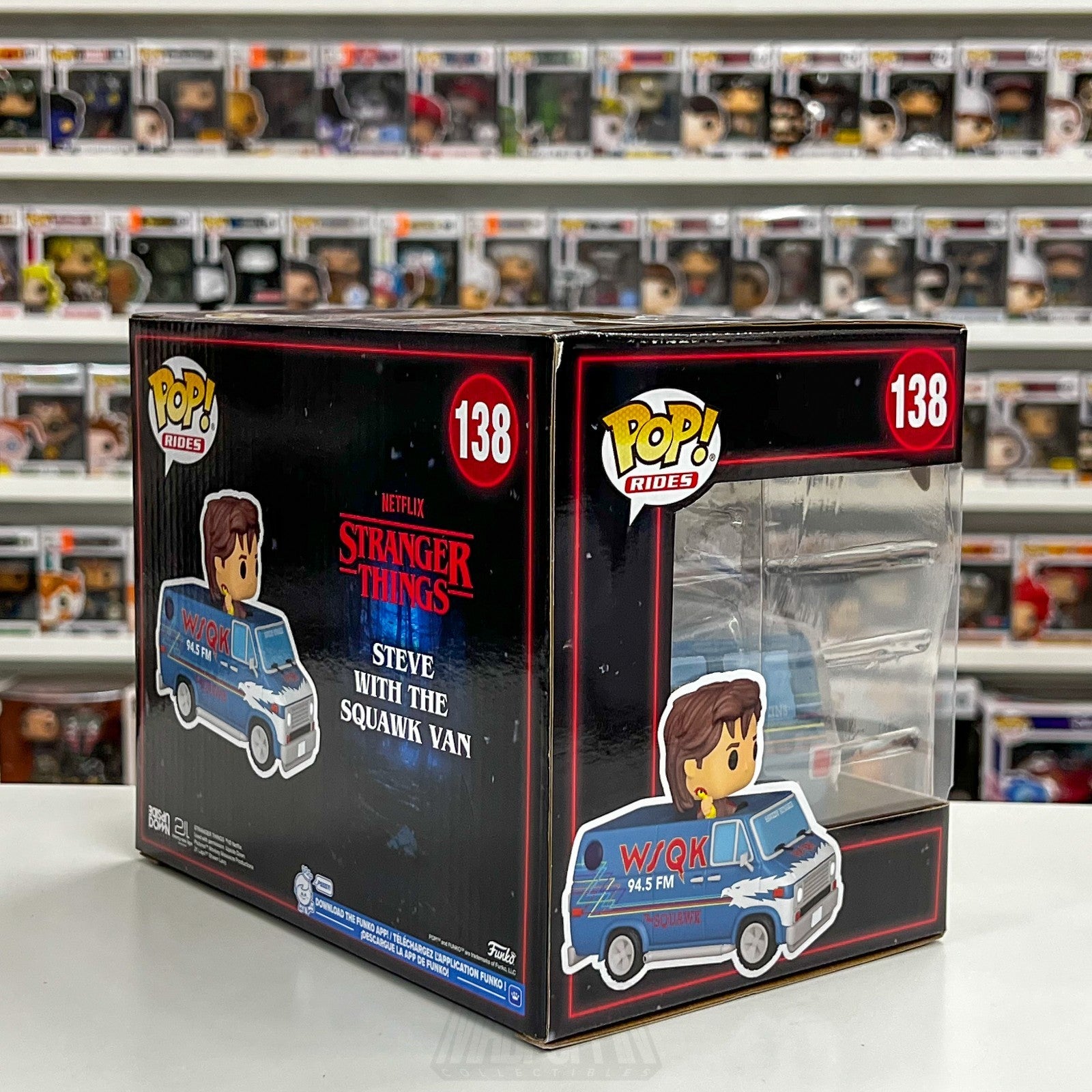 Funko Pop Rides Television Stranger Things Steve Squawk Van Target 138 Toy Vinyl4