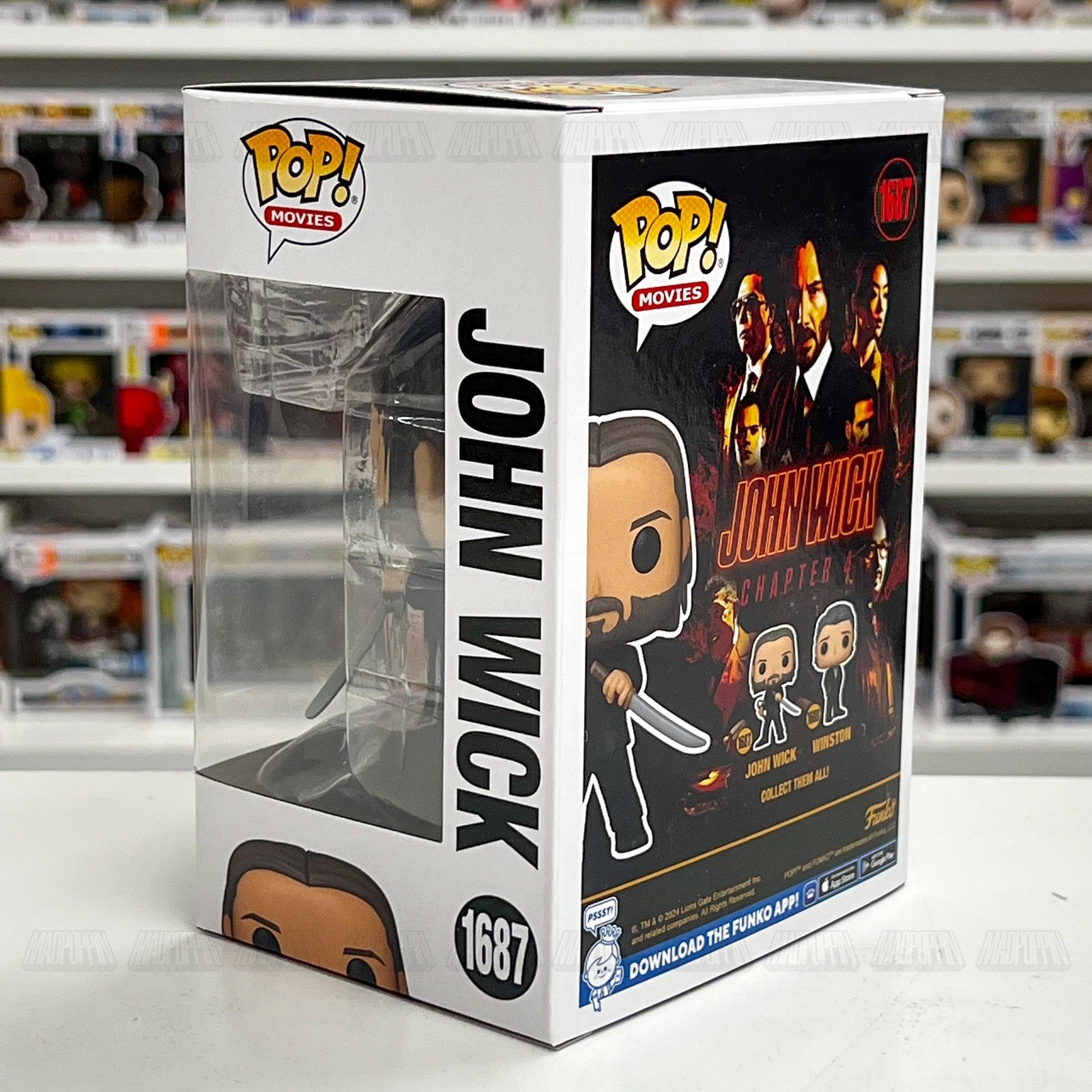 Funko Pop John Wick Chapter 4 1687 Vinyl Figure Movies Collectible New In Box