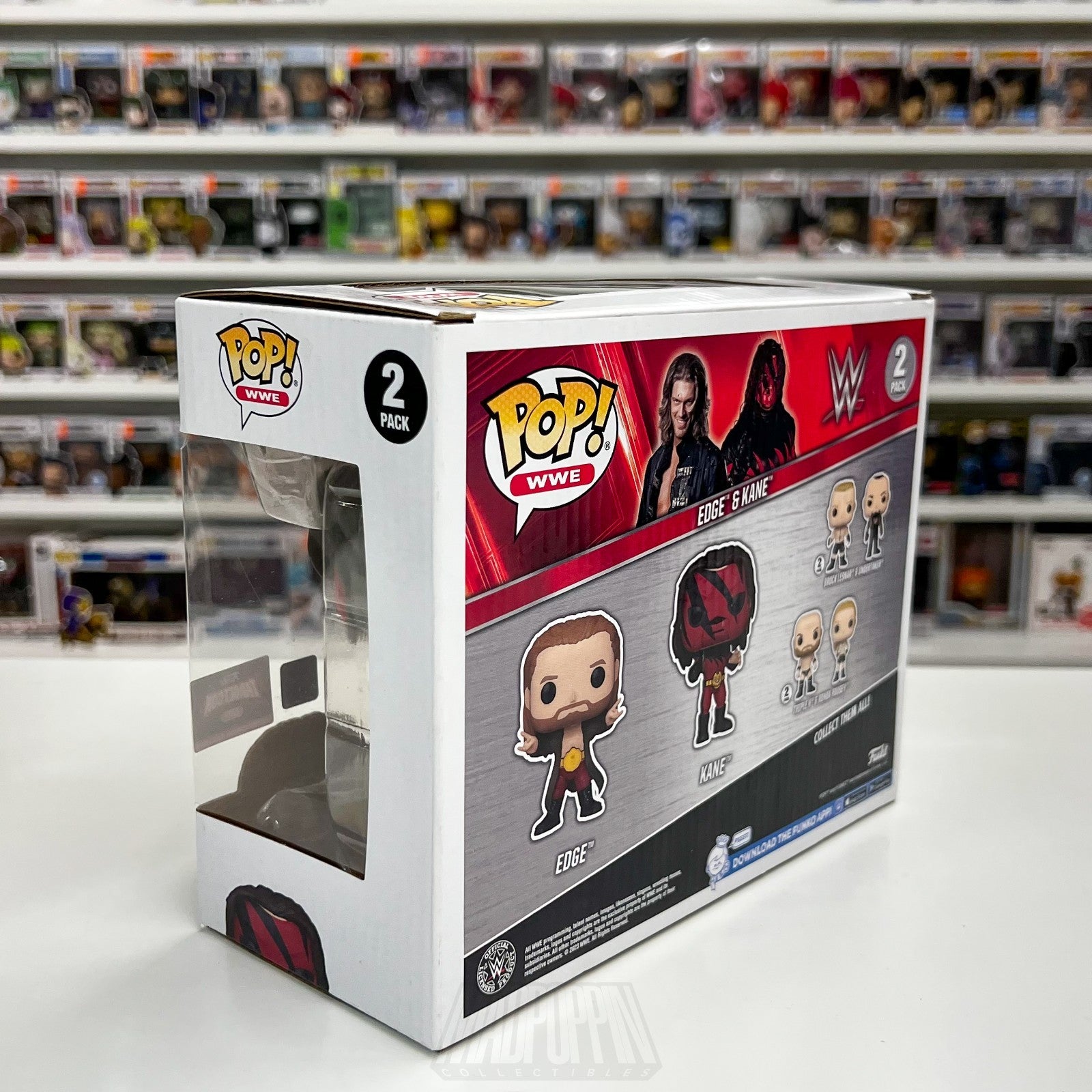 Funko Pop WWE Edge & Kane Targetcon Exclusive 2 Pack Wrestling Vinyl Figure2