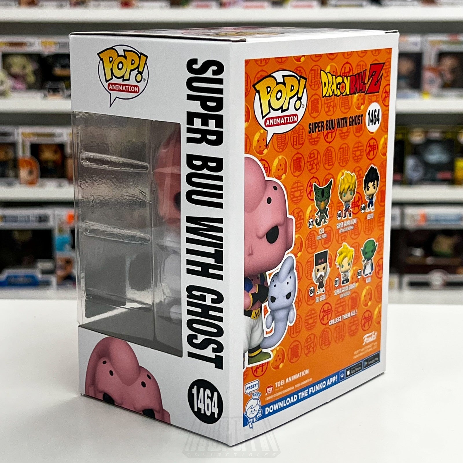 Funko Pop Anime Dragon Ball Z Super Buu w/Ghost Chalice Collectibles 1464 Figure2
