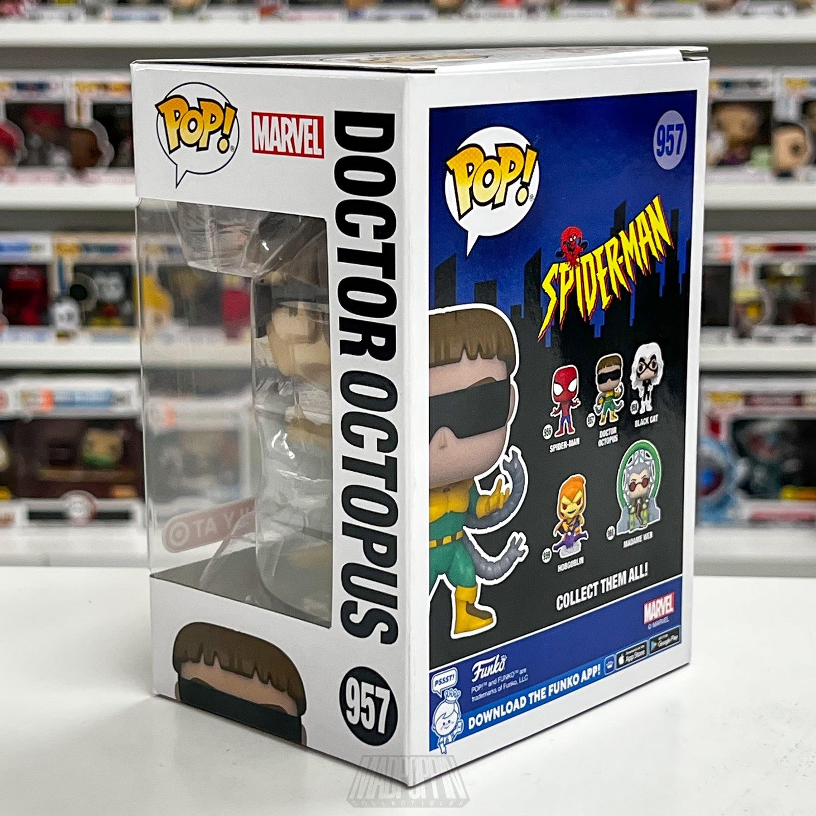 Funko Pop Marvel Doctor Octopus 957 Spider-Man Target Exclusive Vinyl Figure New