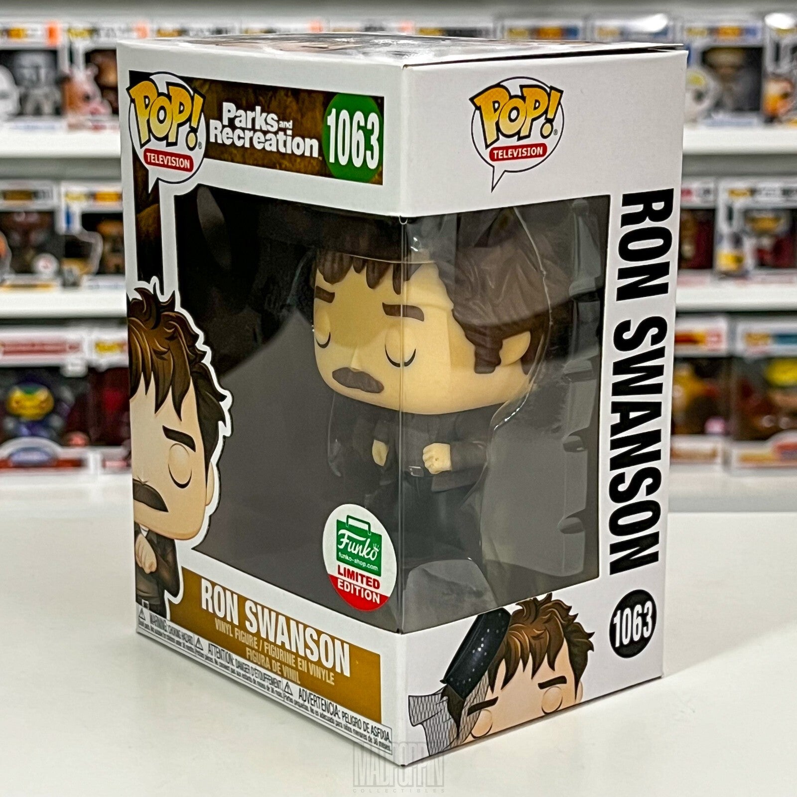 Funko Pop TV Parks and Recreation Ron Swanson Dancing Funko-Shop.com 1063