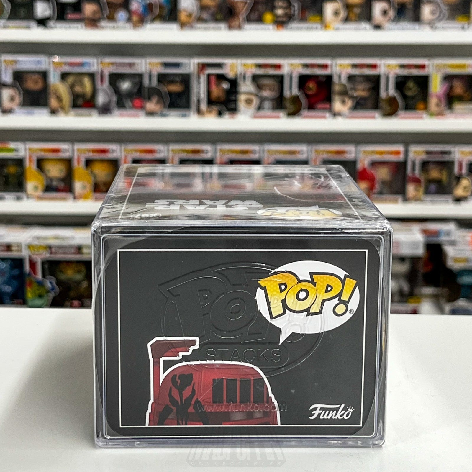 Funko Pop Star Wars Boba Fett Futura Red Wondercon 297 Bounty Hunter Toy Figure6