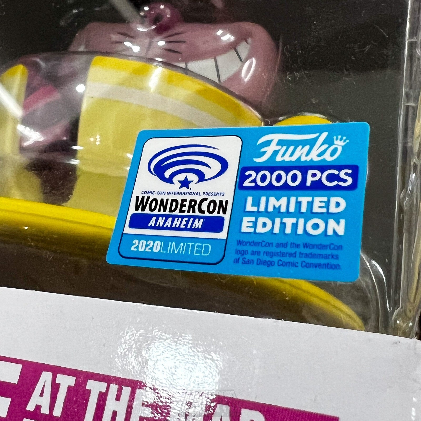 Funko Pop Rides Cheshire Cat Mad Tea Party 80 WonderCon Disney Limited 2000pcs