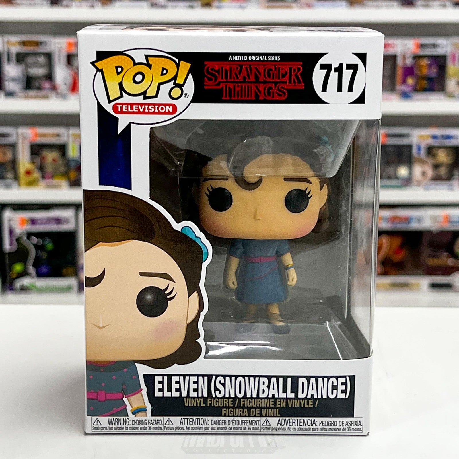 Funko Pop Television Stranger Things Eleven Snowball Dance 717 Figure Horror TV0