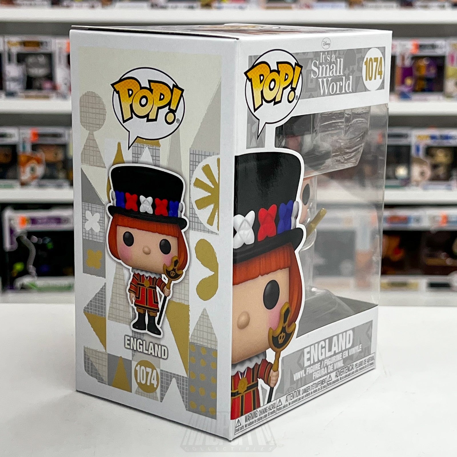Funko Pop Disney It's A Small World England 1074 Fantasyland Ride Vinyl Figure5