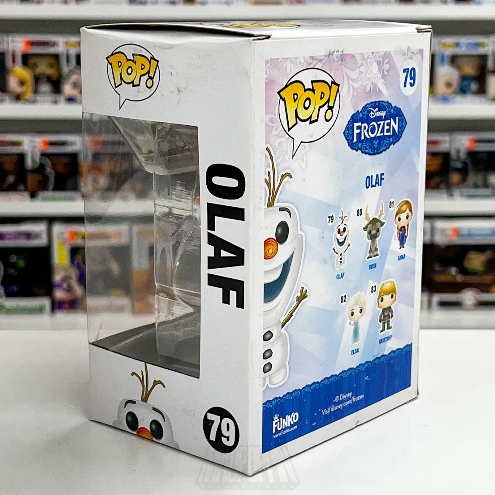 Funko Pop Disney Frozen Olaf 79 Vinyl Figure Snowman Hans Christian Andersen Toy2