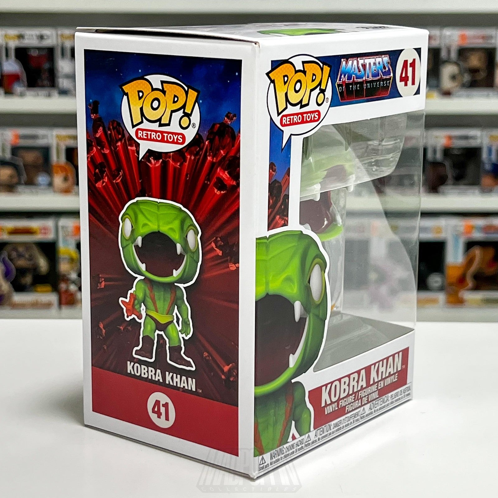 Funko Pop Masters of the Universe MOTU Kobra Khan #41 Retro Vinyl Figure NIB Toy