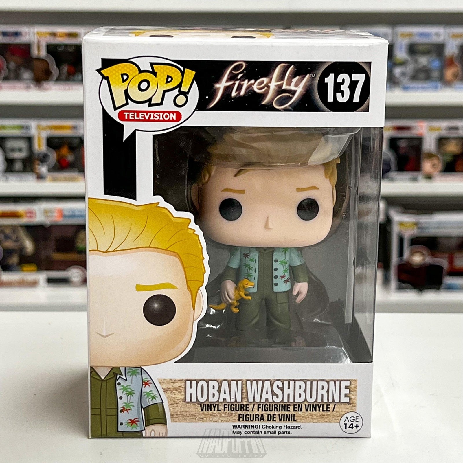 Funko Pop Firefly Hoban Washburne #137 Vinyl Figure TV Series Collectible Boxed
