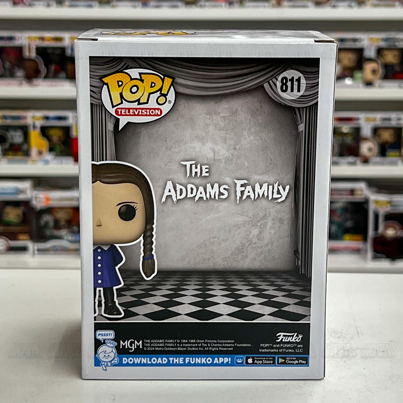 Funko Pop Television Wednesday Addams 811 Diamond Spirit Exclusive Vinyl Figure