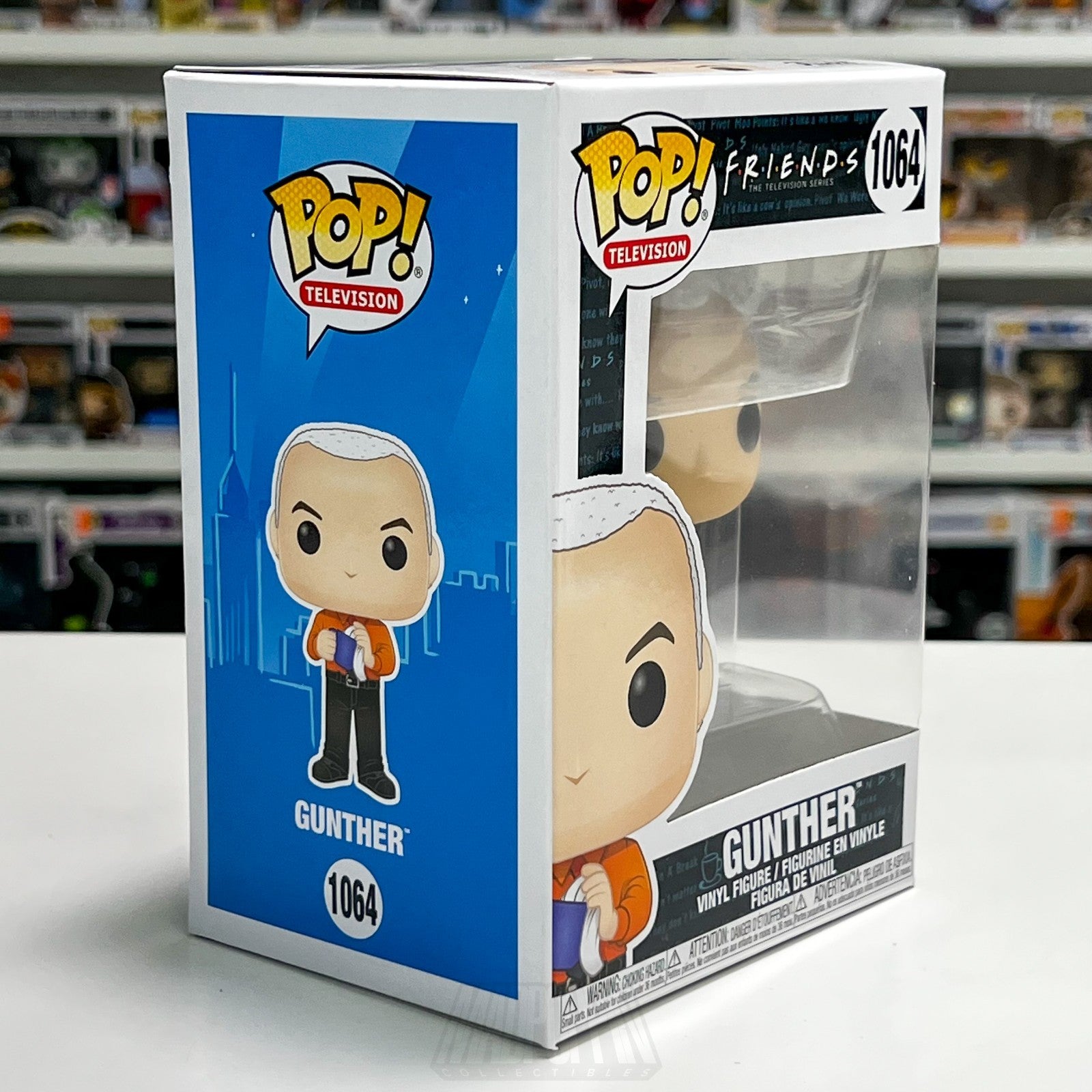 Funko Pop Television FRIENDS Gunther 1064 Central Perk Comedy Show Sitcom 90s5