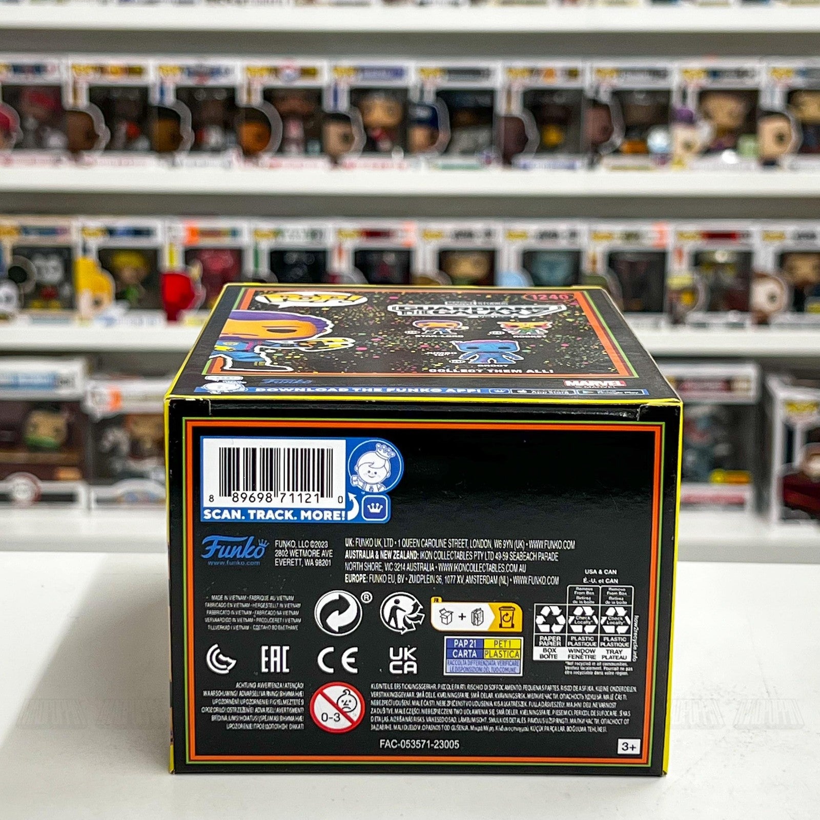 Funko Pop Marvel GOTG Vol. 3 Star-Lord #1240 Target Exclusive Bobblehead Figure