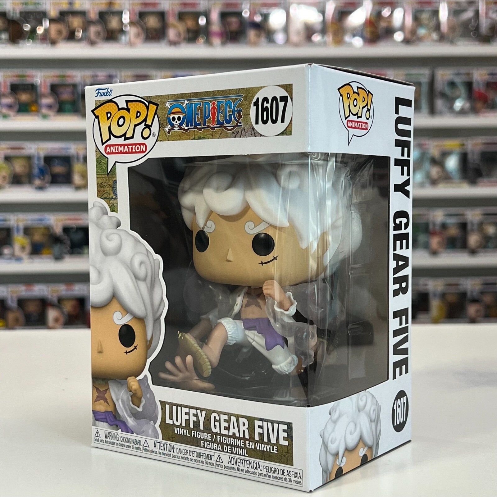 Funko Pop Anime One Piece Luffy Gear Five 1607