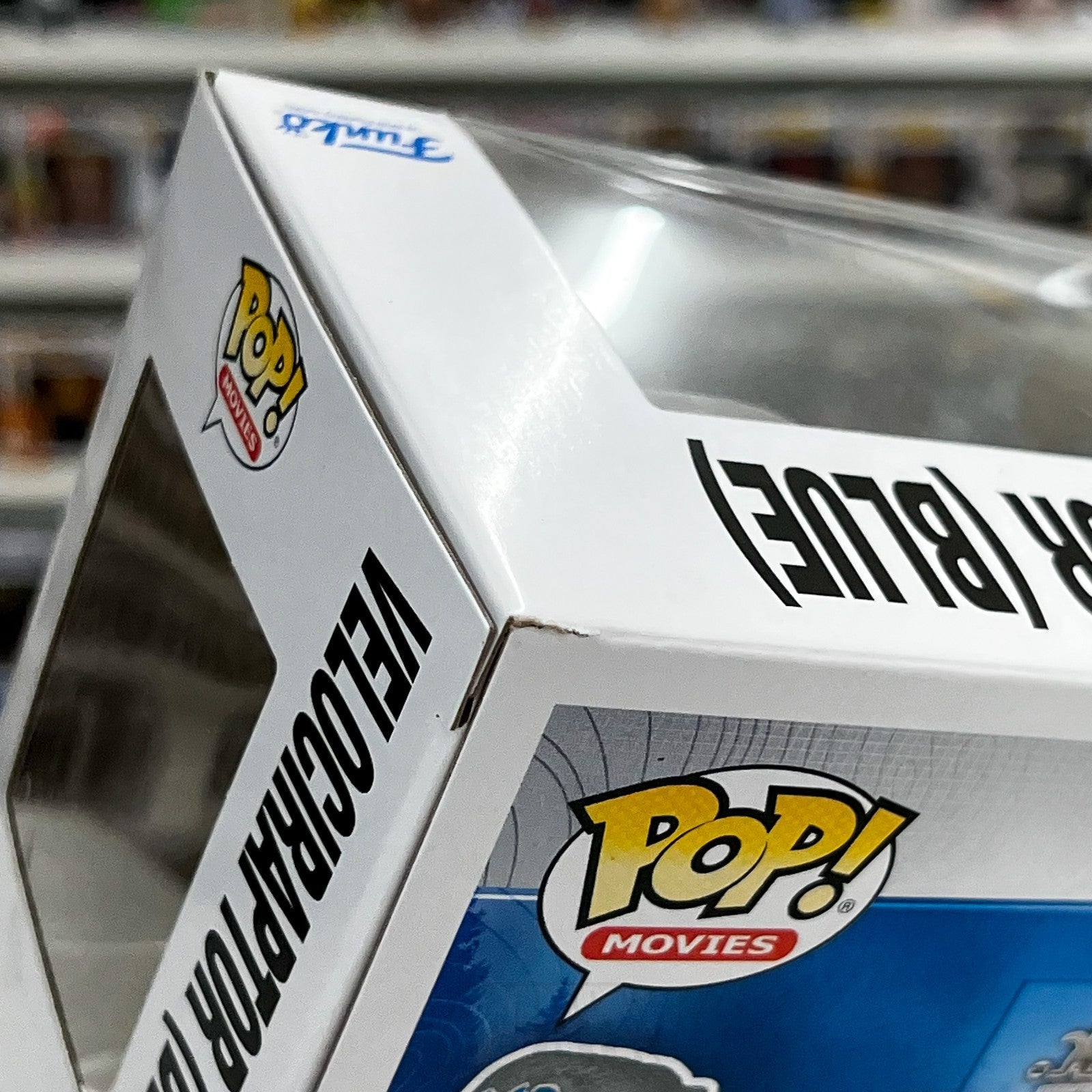 Funko Pop Movies Jurassic World Velociraptor Blue Exclusive 1220 Vinyl Figure8