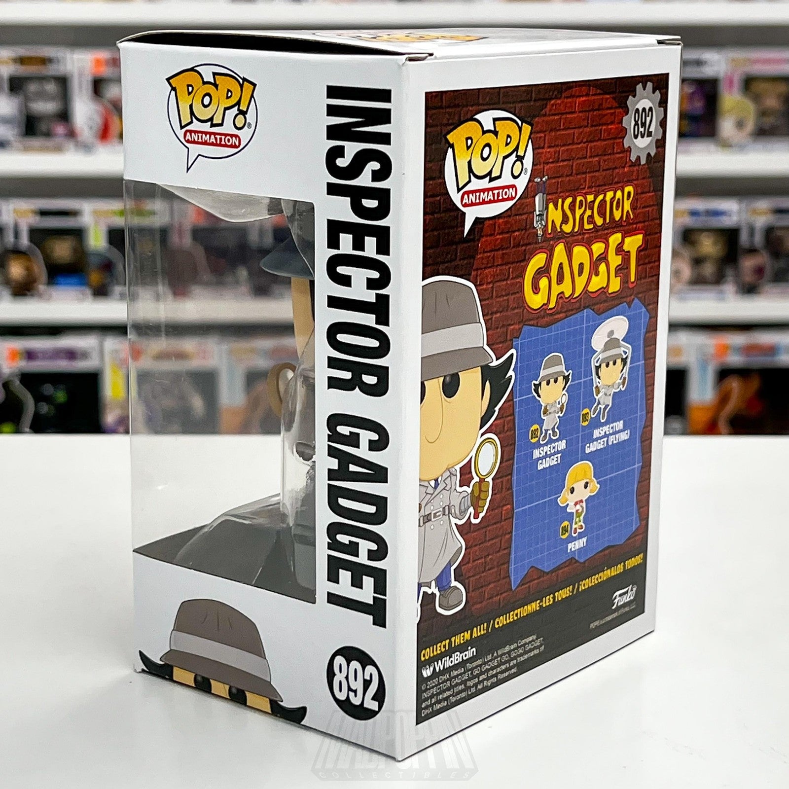 Funko Pop! Animation Inspector Gadget 892 Vinyl Figure Window Box 2020 Collector2