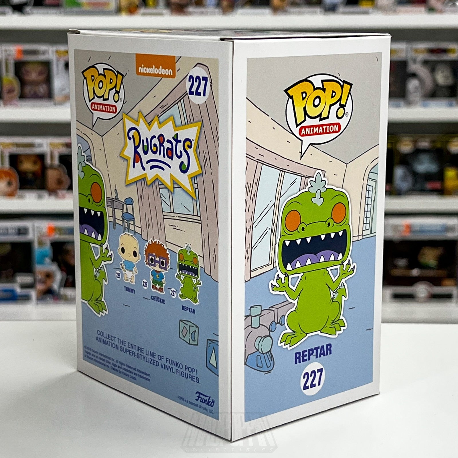 Funko Pop Animation Nickelodeon Rugrats Reptar 227 Cartoons Vinyl Figure Toy4