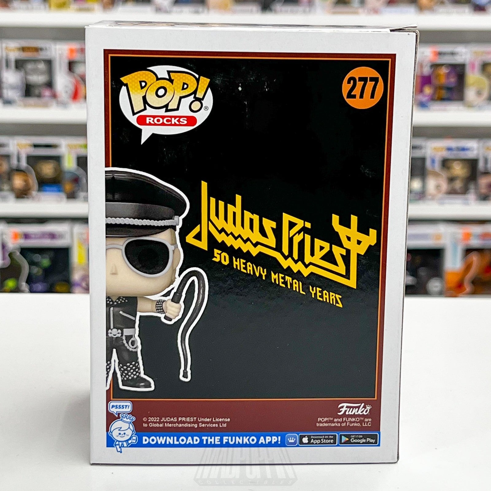 Funko Pop Rocks Judas Priest Rob Halford #277 Vinyl Figure 50 Heavy Metal Years3